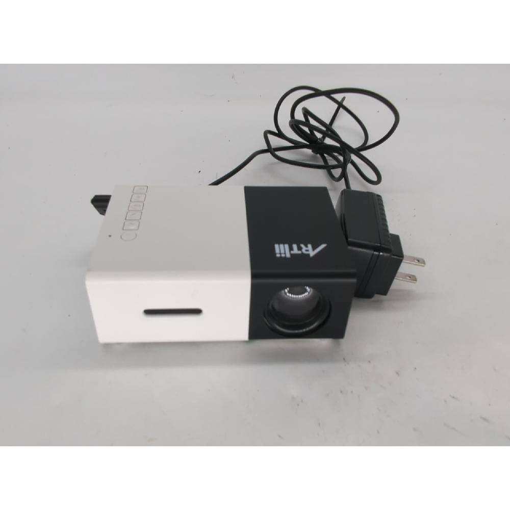 Artlii Pico Mini Portable LED Projector with Charger No remote A3